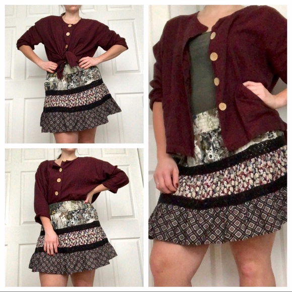 Fire Los Angeles Dresses & Skirts - Boho Skirt and Jacket combo
